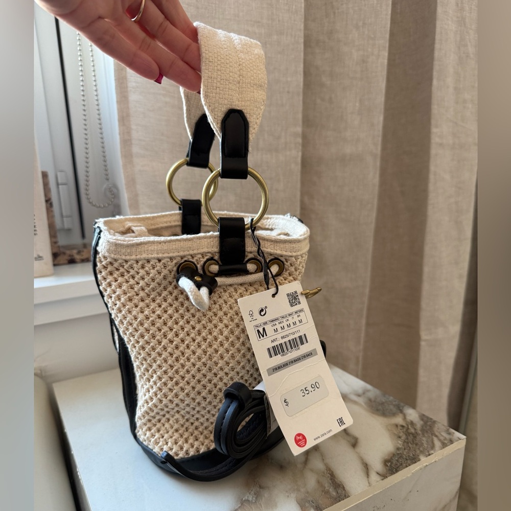 Zara bucket bag